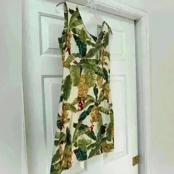 Vintage Paradise Found Palm Tree Banana Sundress from Honolulu, Hawaii SZ Small - Picture 2 of 7